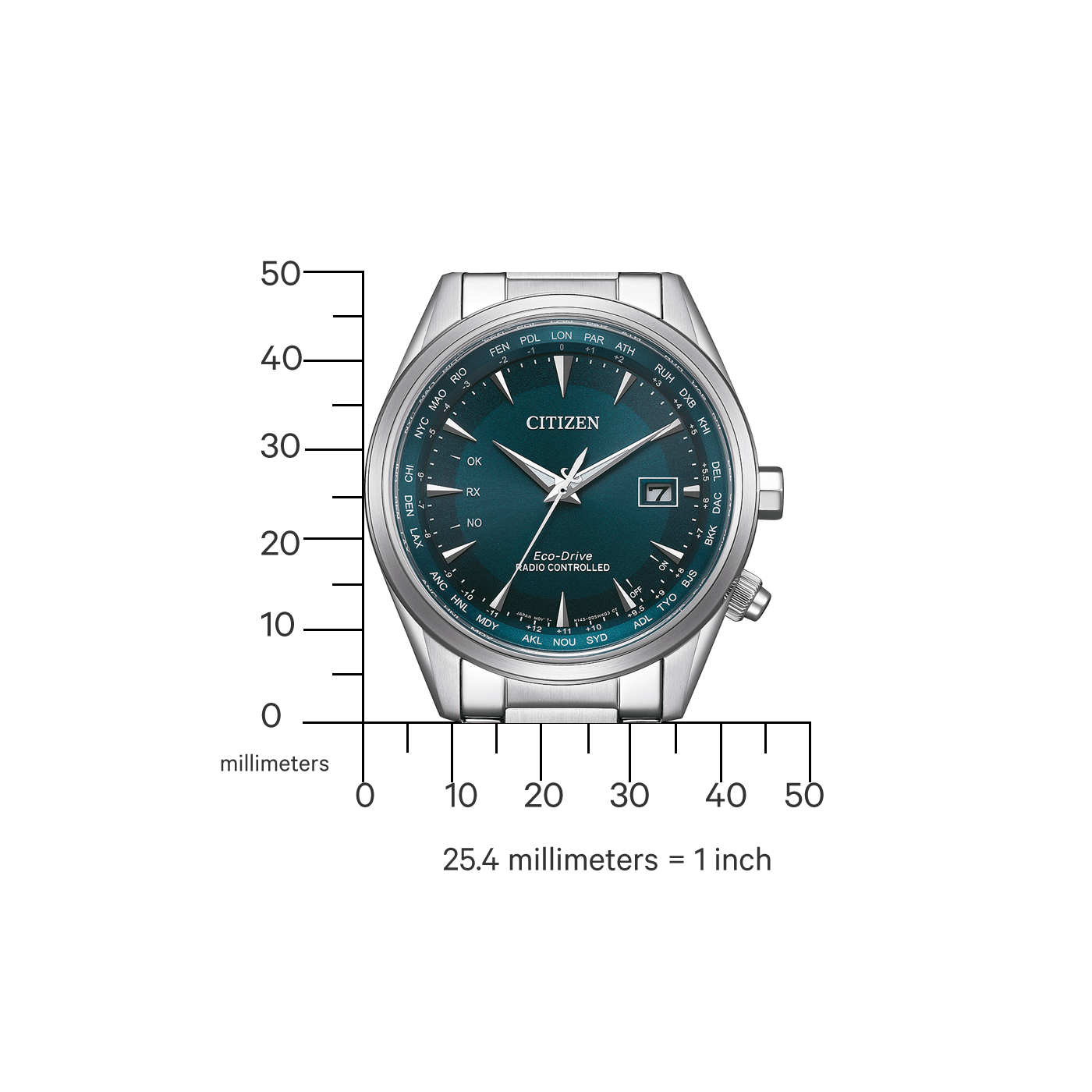 Citizen Radio Controlled CB0270 - 87L