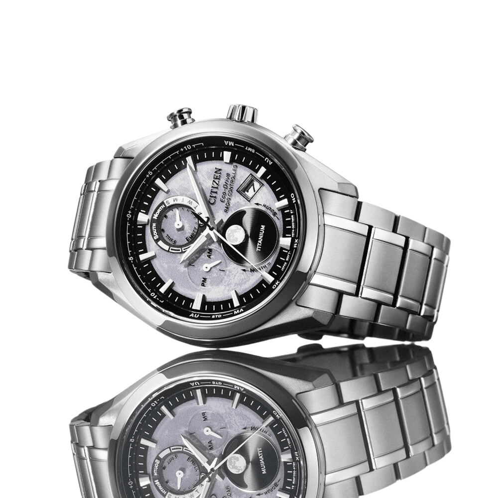 Citizen Radio Controlled 'Tsuki - yomi' Moonphase BY1010 - 81H