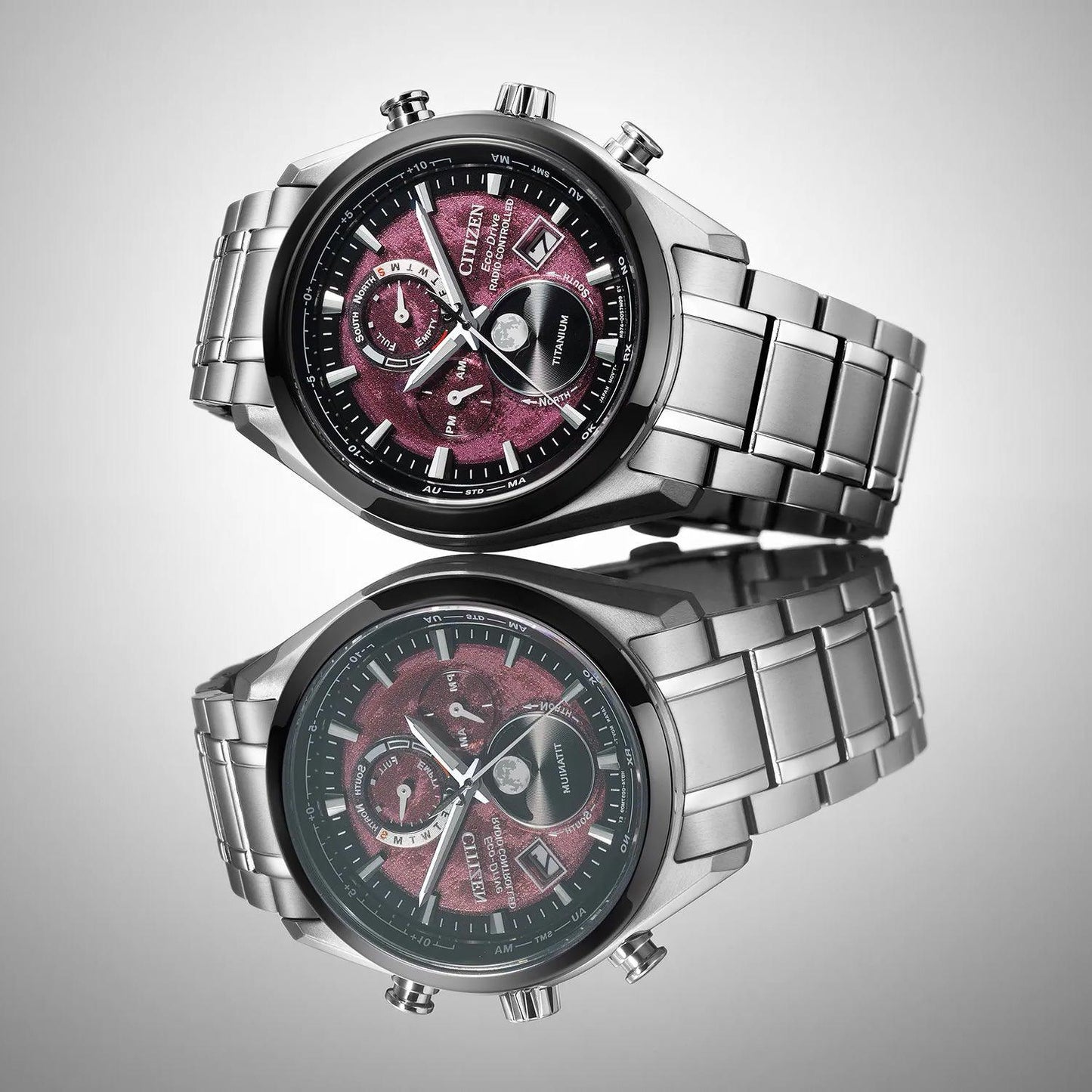 Citizen Radio Controlled 'Tsuki Yomi' Moonphase BY1018 - 80X