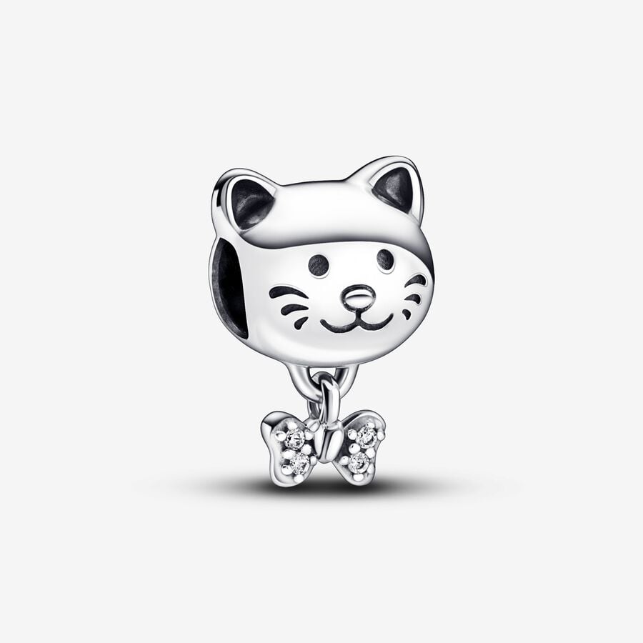 Pandora Bedel Kat met Strik 792255C01
