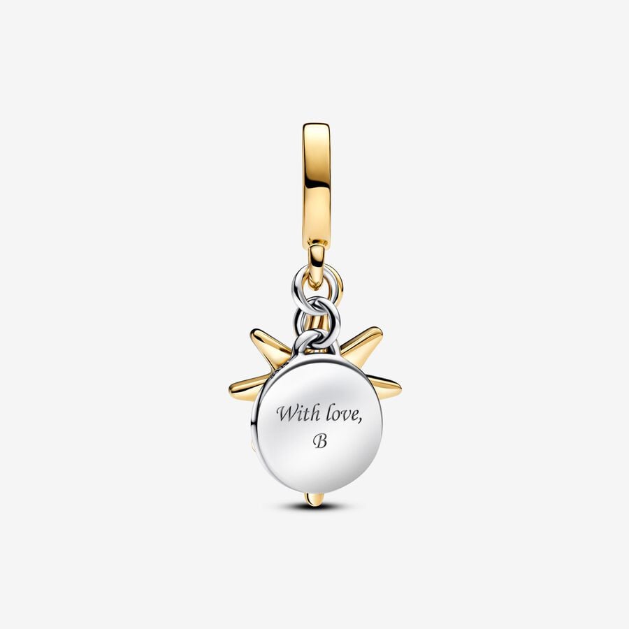 Pandora Bedel Poolster met Diamant 763588C01