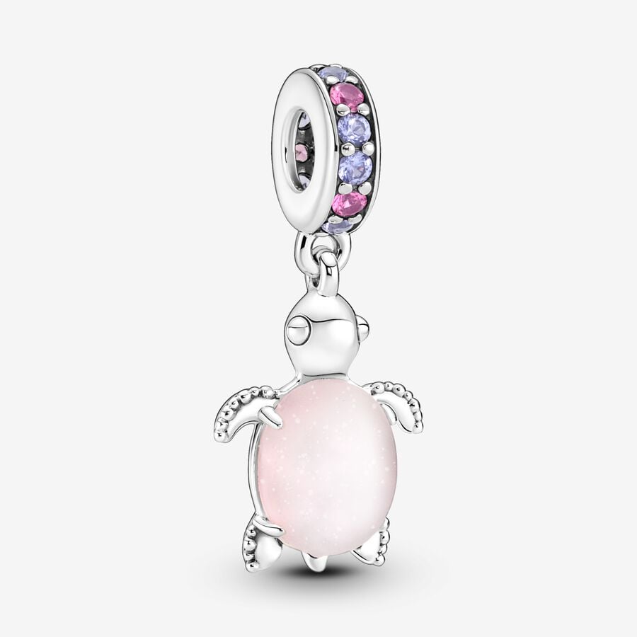 Pandora Moments Bedel Roze Muranoglas Zeeschildpad 798939C02