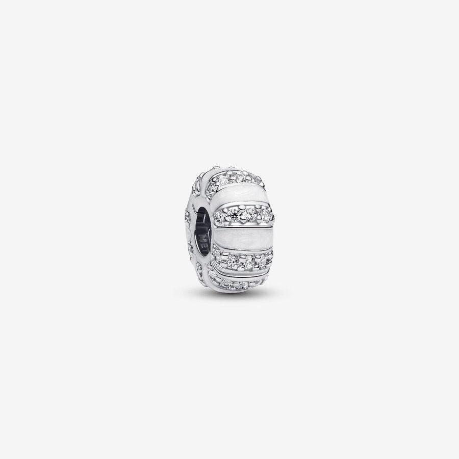 Pandora Stenen & Emaille Clip Bedel 793785C01