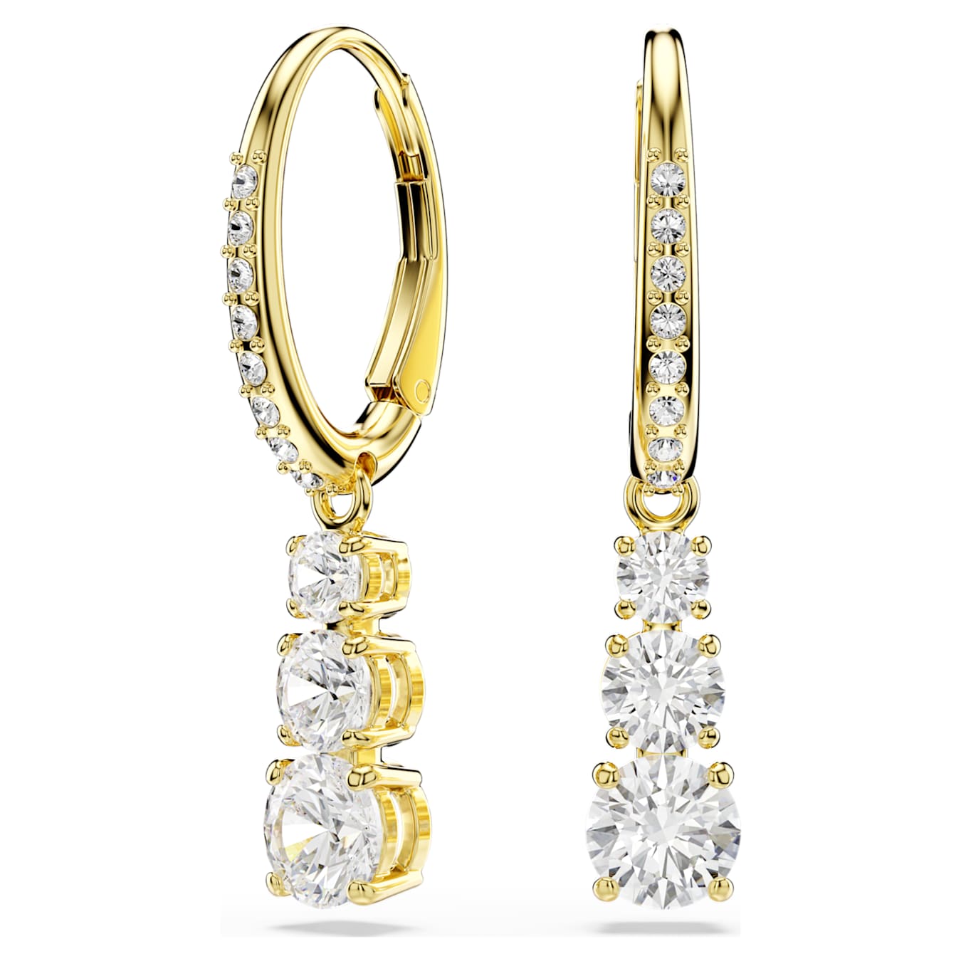 Swarovski Stilla Attract ringoorbellen 5723300 - Juwelier van Dam